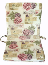 Заредете изображение във визуализатора на галерията – Възглавница с цип за стол с облегалка Писмо 80х40х4см. Тефлон