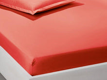 Заредете изображение във визуализатора на галерията – Чаршаф с ластик Ранфорс - диня
