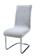 Заредете изображение във визуализатора на галерията – Калъф за стол от Шерпа - сив
