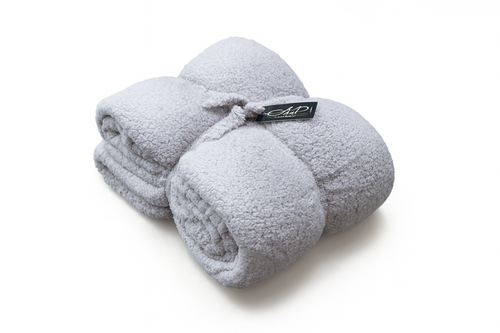 Одеяло Шерпа - сиво