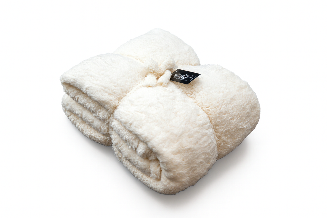 Одеяло Шерпа - екрю