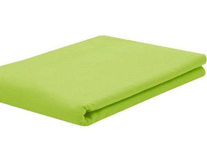 Детски чаршаф от памук Ранфорс - зелен - Ned Bed Linen