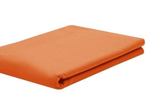 Детски чаршаф от памук Ранфорс - оранжев - Ned Bed Linen
