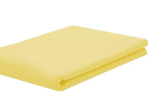 Детски чаршаф от памук Ранфорс - жълт - Ned Bed Linen