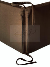 Заредете изображение във визуализатора на галерията – Възглавница с цип за стол с облегалка Кафява 80х40х4см. Тефлон
